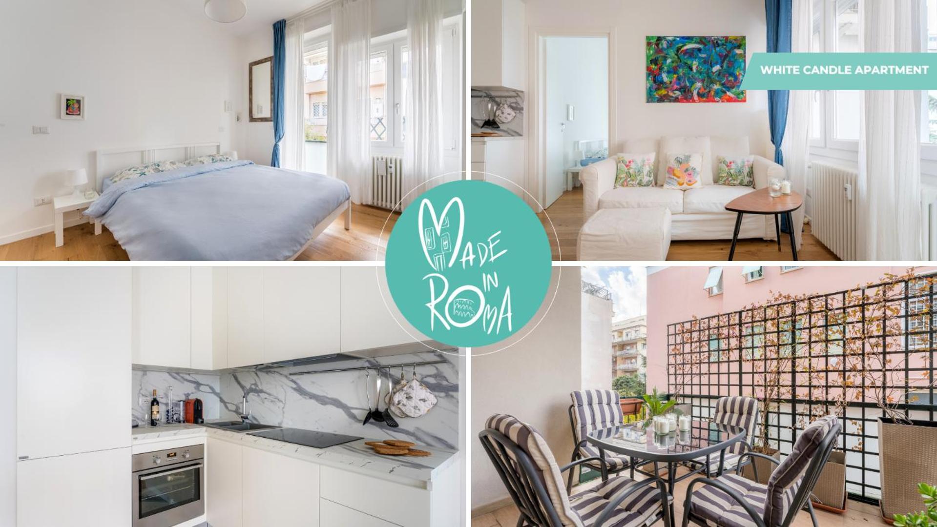 White Candle Apt, Close To San Pietro, Gemelli And Center * Rom
